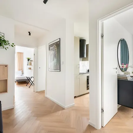 Saska Kepa 2-Bedroom Apartment Warschau Exterior foto